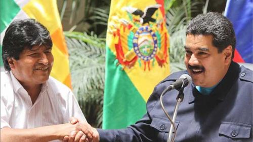 Ministro Arce y el equipo económico presta ayuda a Venezuela con su emergencia económica