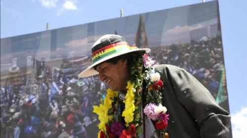 Evo Morales dice que la derecha cerrará el museo y eliminarán el bono Juancito Pinto