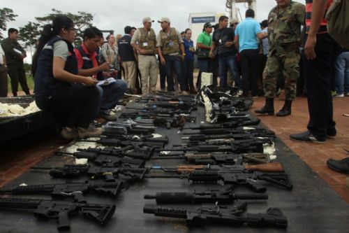 Gobierno confirma que hay cinco aprehendidos por trafico de armas en Santa Cruz