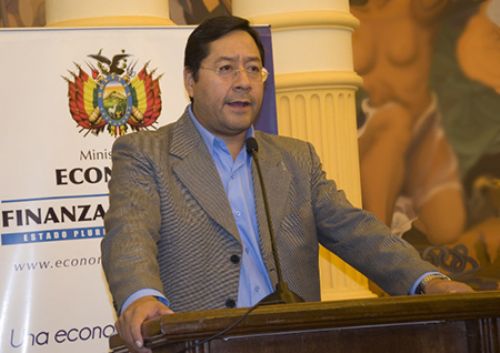 Ministro de Economa, Luis Arce presidir el Directorio de la CAF