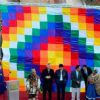 Gobierno boliviano se equivocó en el uso de whipala en acto de 21 de marzo Gobierno boliviano se equivocó en el uso de whipala en acto de 21 de marzo