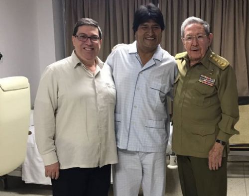 Evo Morales fue operado con xito y podr hablar en 7 das
