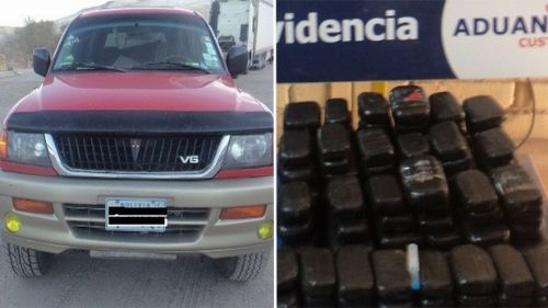 Control aduanero de Chile detiene a 2 bolivianos con 20 kilos de cocaína