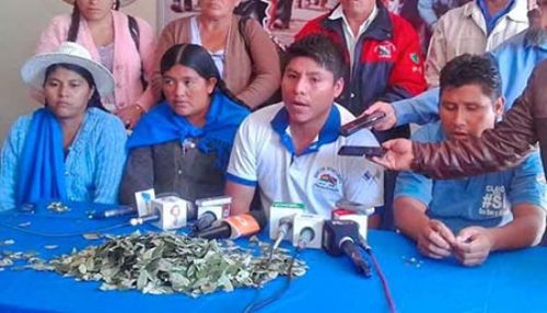 Cocaleros del Chapare piden que se contemple el pago de impuestos en la nueva Ley