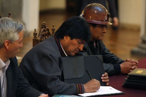 Evo Morales anunciará varias medidas en favor de los empresarios