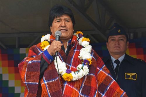 Evo Morales anuncia que usarán $us 200 millones del Fondo Indígena en proyectos productivos