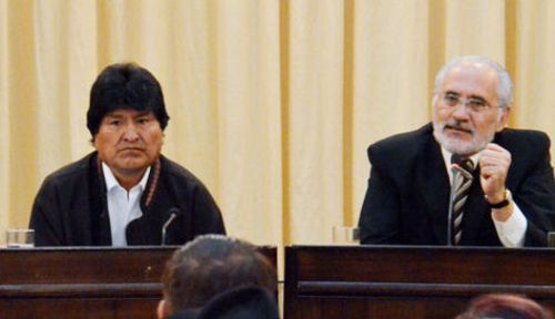 Evo Morales dice que Carlos Mesa invent viaje para evitar la promulgacin de Ley de Hidrocarburos