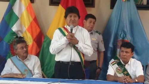 Evo Morales reconoce que para hacer buena gestión, sólo no hay que robar