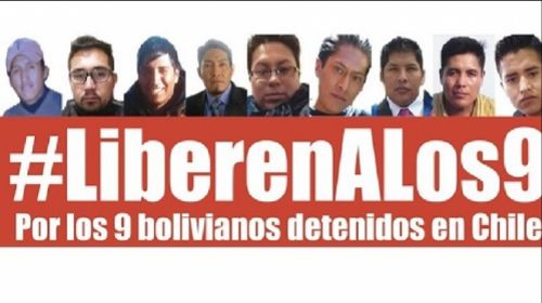 Gobierno pag la multa de 50 mil dlares para liberacin de los 9 detenidos en Chile