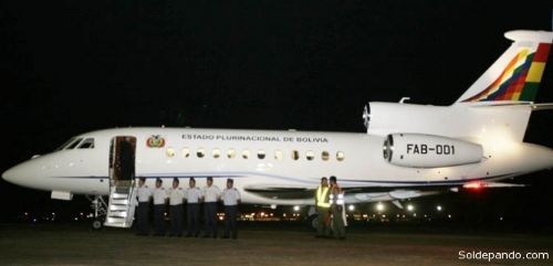 Gobierno brindó el avión presidencial para trasladar a Rafael Correa a la Cumbre de Cochabamba