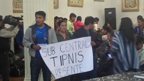Indígenas presentan proyecto de Ley para abrir caminos en el TIPNIS