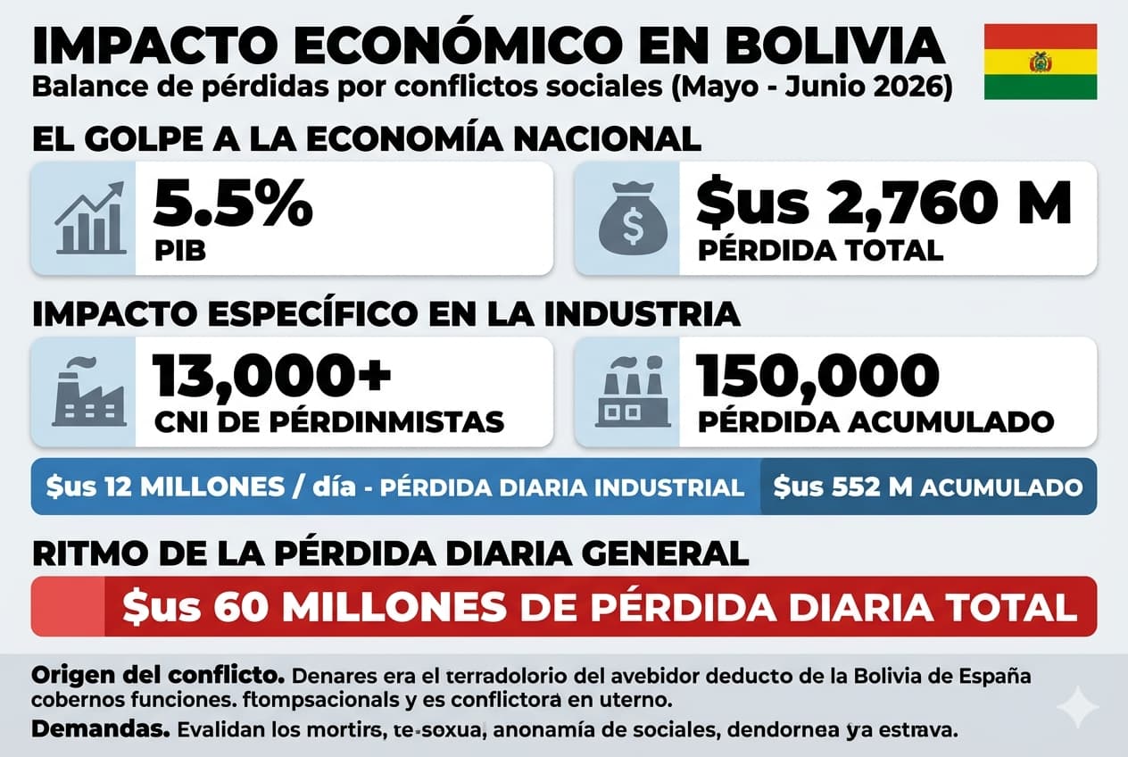 Bolivia bajo asedio: 44 días de bloqueos