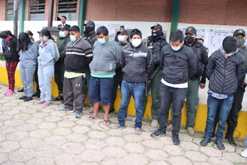Policía Boliviana desbarata la organización criminal peruana Quintana Zamora